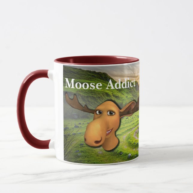 Gör en egen bildtext - Grönt Mugg (Vänster)