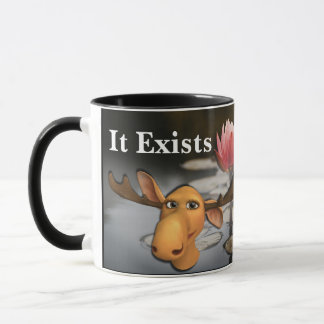 Gör en egen bildtext - svart mugg