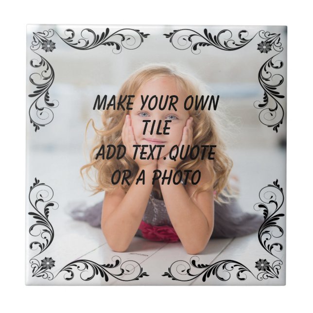 GÖR EN EGEN CERAMISK TIL KAKELPLATTA (Framsidan)