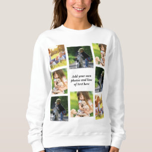 Gör en egen fotokollage och text t shirt