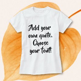 Gör en egen offertpersonlig t shirt