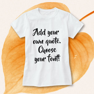 Gör en egen offertpersonlig t shirt