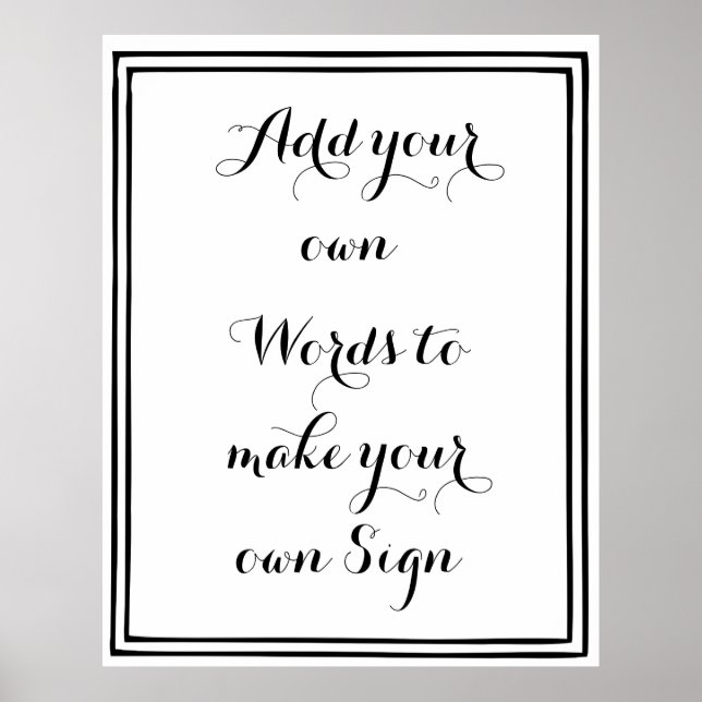 Gör en egen poster för party (Framsidan)