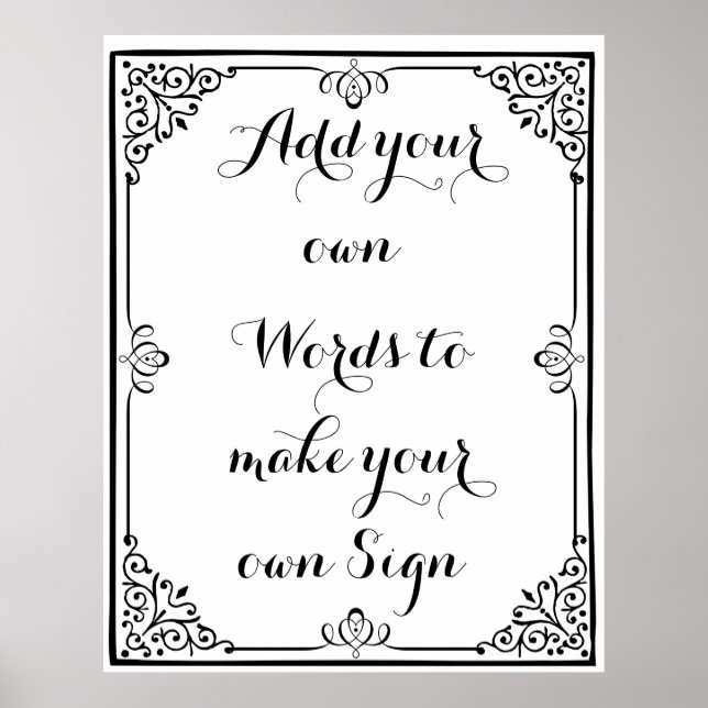 Gör en egen poster för party (Framsidan)