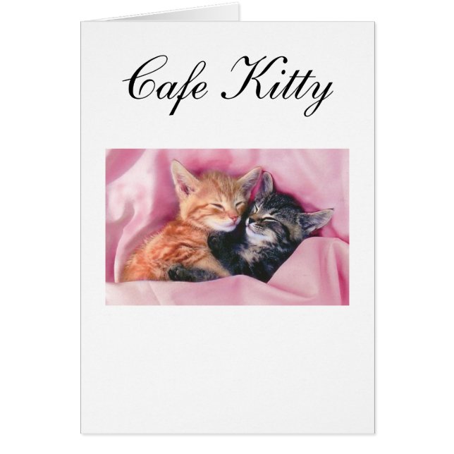 Gör en egen Restaurang-meny Hälsningskort (Framsidan)