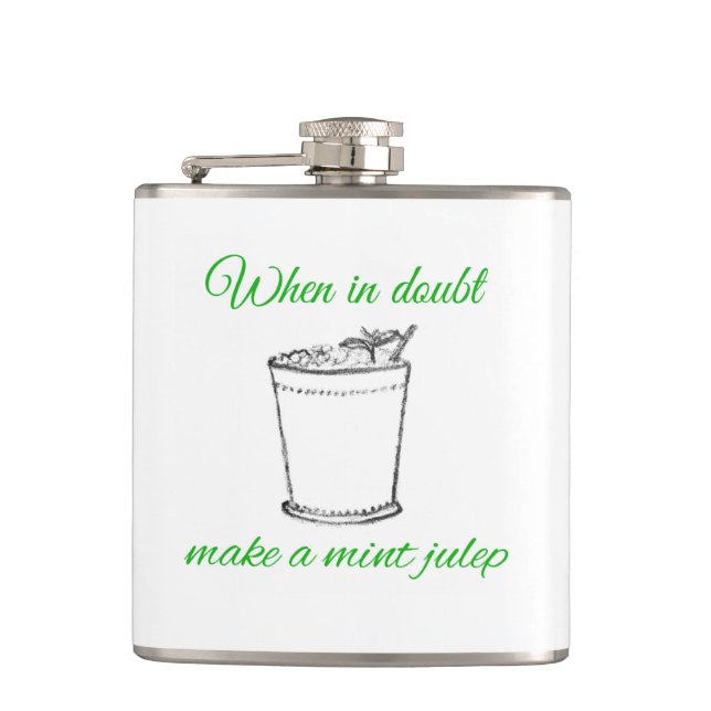 Gör en flaska för MintJulep Fickplunta (Framsidan)