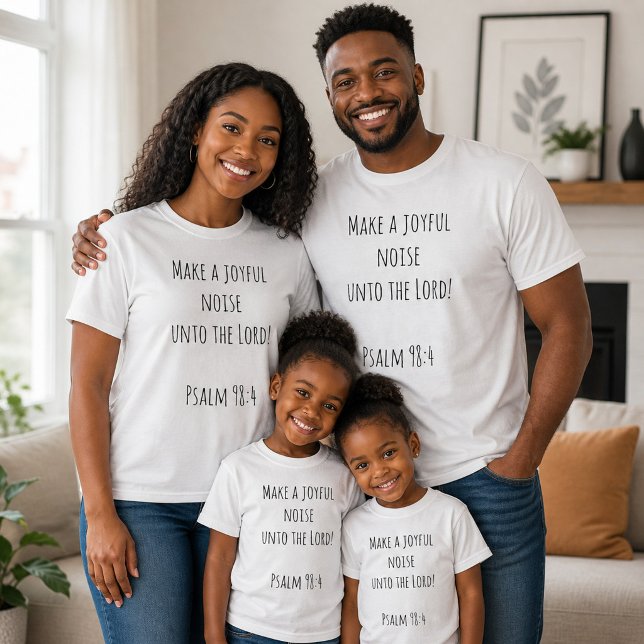 Gör en glad larm åt Herren T Shirt (Skapare uppladdad)