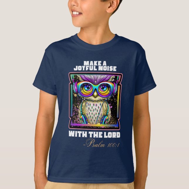 Gör en Glatt brus till kristen tro T Shirt (Framsida)