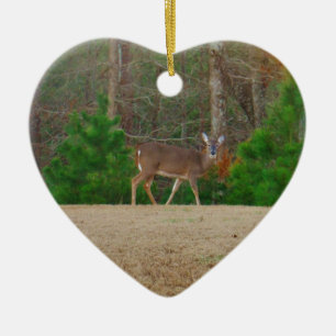 Gör en Hjort & Gräs Träd Julgransprydnad Keramik