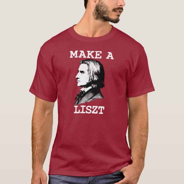 Gör en Liszt T-shirt (Framsida)