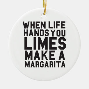 Gör en margarita, när livge som du kalkar julgransprydnad keramik