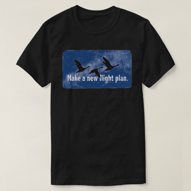 Gör en ny färdplan 2 t shirt (Design framsida)