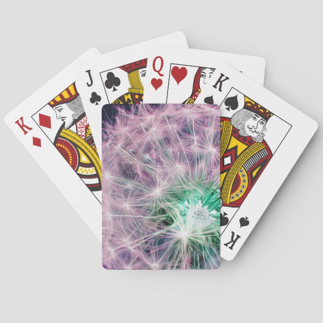 Gör en önskan modern casinokort (Baksidan)