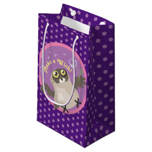 Gör en önskan! Uggla Small Gift Bag