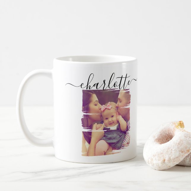 Gör en Personlig fotokeepsak Kaffemugg (Med munk)