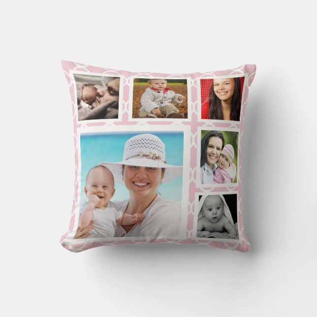 Gör en personlig fotomal själv kudde (Framsida)