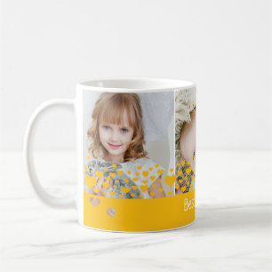 Gör en Personlig till hjärtfotokeepé Kaffemugg