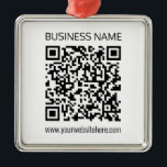 Gör en QR-kod för företag omedelbart och redigerba Julgransprydnad Metall<br><div class="desc">Ange bara webbadressen till adress på webbplatsen så att du enkelt kan anpassa QR-koden.</div>