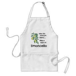Gör en sats limoncello-citronlikör förkläde