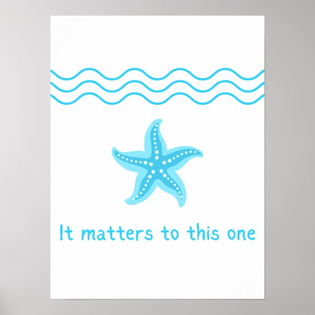 Gör en skillnad, Starfish Story. Poster (Framsidan)