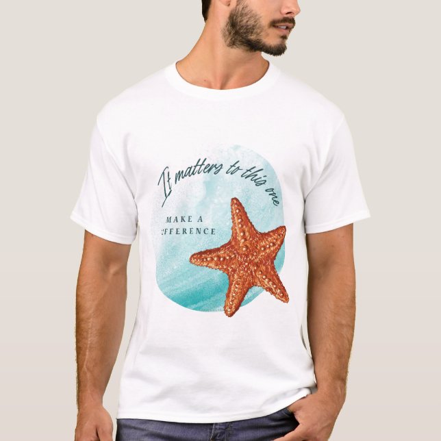 Gör en skillnad, Starfish Story. T Shirt (Framsida)