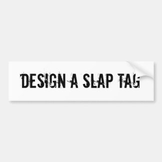 Gör en smäll att märka designklistermärken bildekal