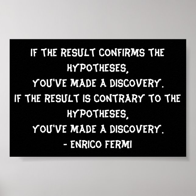 Gör en sökning till vetenskapsexperiment Poster (Framsidan)