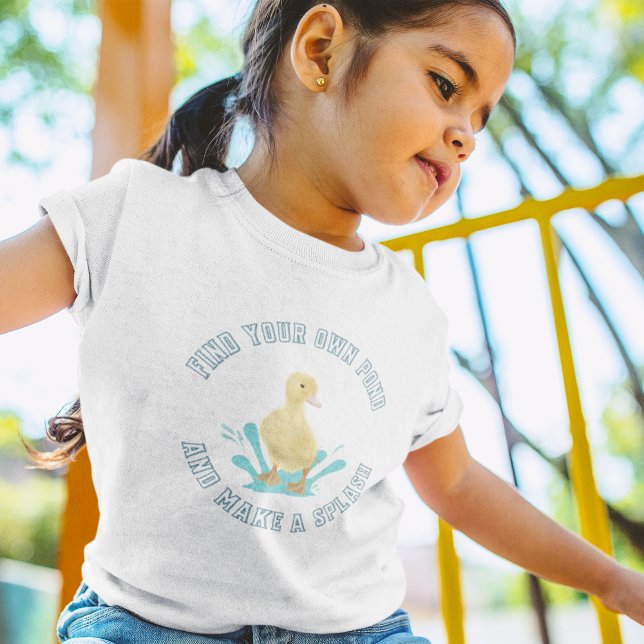 Gör en Stänk Cute Ducky T Shirt (Skapare uppladdad)