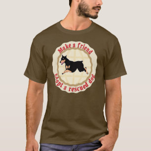 Gör en vän - Doberman T Shirt