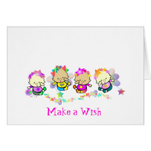 Gör en Wish Hälsningskort