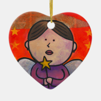 Gör en Wish Julgransprydnad Keramik