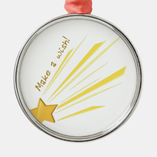 Gör en Wish Julgransprydnad Metall