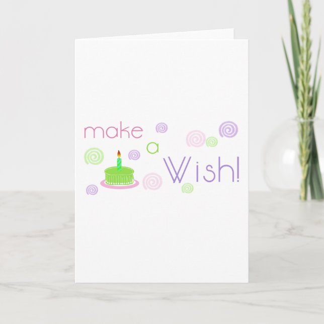 Gör en Wish Kort (Framsida)