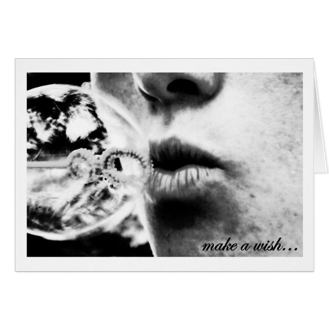 gör en wish OBS kort (Framsidan Horizontal)