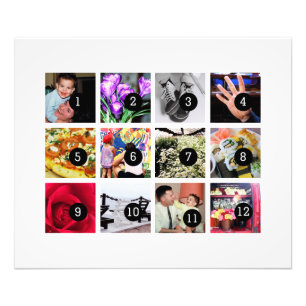 Gör enkelt din egen fotobild med 12 foton