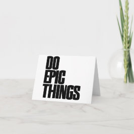 Gör Epic Sak Kort