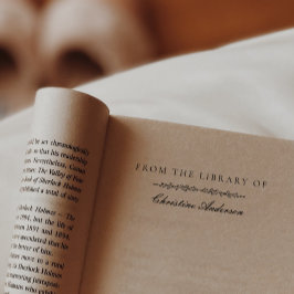 Gör er egen från Bibliotek i Gren Självfärgande Stämpel