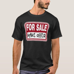 Gör erbjudandet tillgängligt grafik för försäljnin t shirt