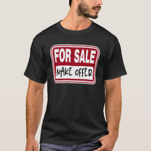 Gör erbjudandet tillgängligt grafik för försäljnin t shirt
