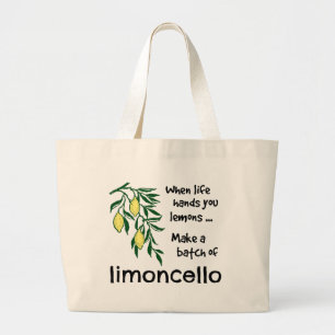 Gör ett batch av Limoncello Jumbo Tygkasse