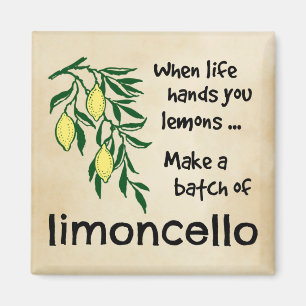 Gör ett batch av Limoncello Magnet