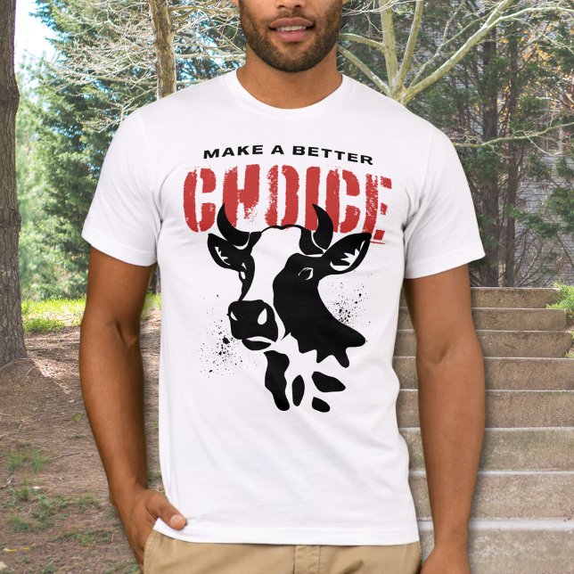 Gör ett bättre val för köttätare t shirt (Make a Better Choice T-shirt Carnivore diet enthusiasts who love eating just meat. #carnivorelife)