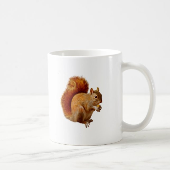 Gör ett beslut - ekorre mugg (Höger)