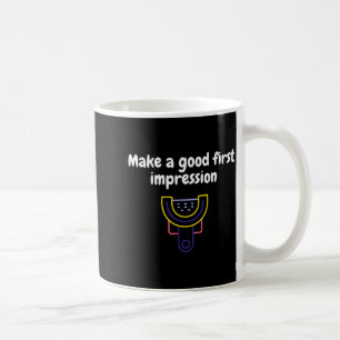 Gör Ett Bra Första Intryck Tandläkare Roligt  Kaffemugg