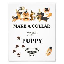 Gör ett Collar-tecken, Puppy Pawty