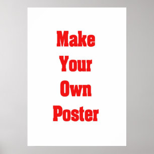 Gör ett eget poster- eller ramat-kanvastryck poster