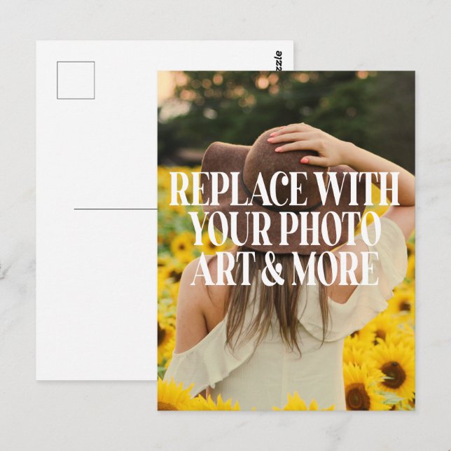 Gör ett eget vykort (Fram/baksida)