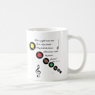 Gör ett glatt att stoja muggen kaffemugg