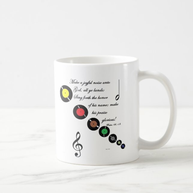 Gör ett glatt att stoja muggen kaffemugg (Höger)
