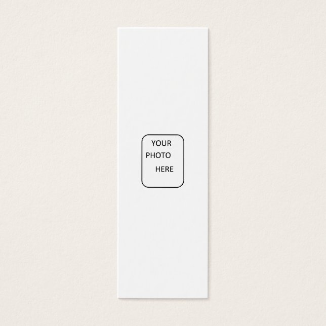 Gör ett slags bokmärke litet visitkort (Framsidan)